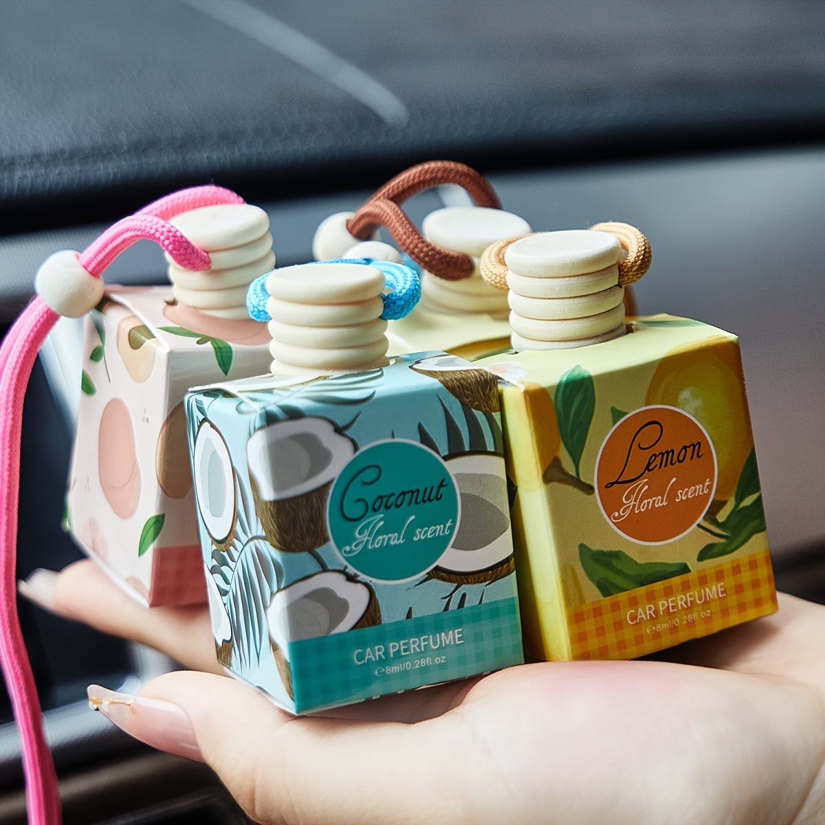 Home Fragrance Logo - Car Air Freshener, Long Lasting Fragrance,