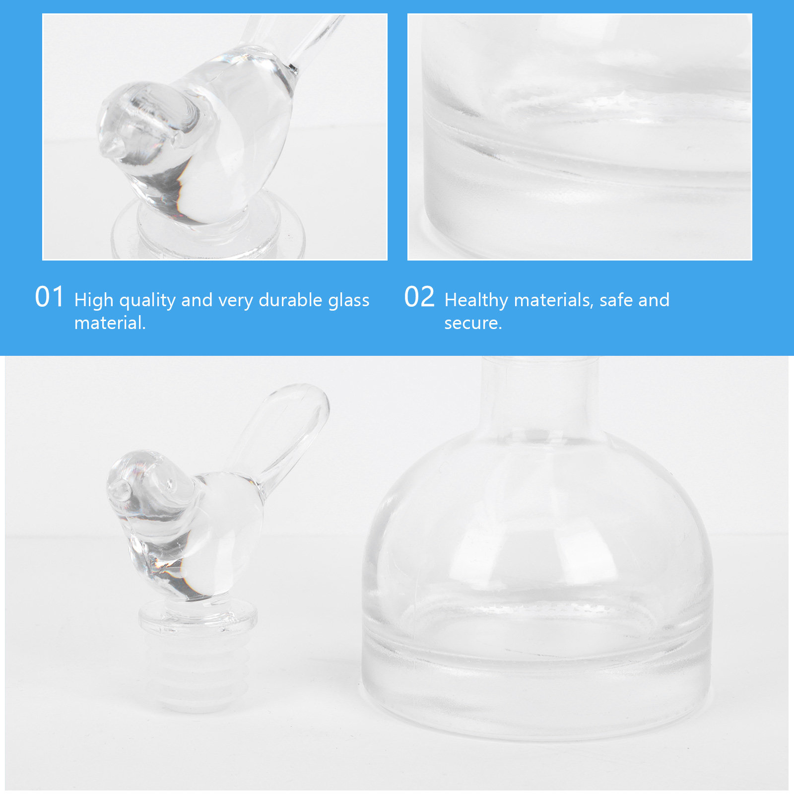 2Pcs Elegant Simple Glass Perf - đánh giá và giá Home Fragrance Usa